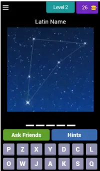 Guess Game - Constellations Screen Shot 2