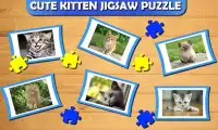 Cute Cat Kitty Jigsaw Puzzle Screen Shot 0