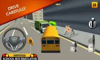 Школьный автобус Driver - 3D Screen Shot 1