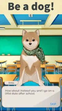 High School Dog Simulator 【Visual Novel】 Screen Shot 3
