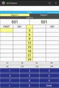 Darts Score Screen Shot 5