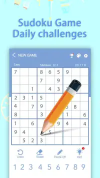 Sudoku Challenge: Daily Challenge Screen Shot 0