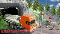 Внедорожный грузовой Грузовик Sim в гору масло авт Screen Shot 0