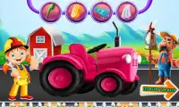 Multi Farm Tractor Wash Game: Repair & Design Game Screen Shot 7