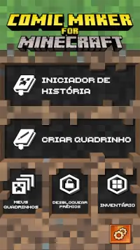 Criador de Quadrinho Minecraft Screen Shot 2