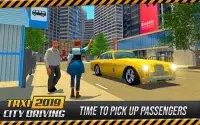US Taxi Driver: Yellow Cab Driving Games Screen Shot 2