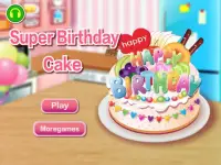 Tort urodzinowy HD Super Screen Shot 1