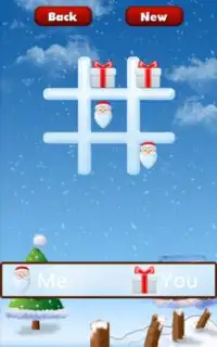 Tic Tac Toe With Santa Screen Shot 1