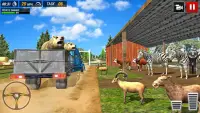 오프로드 트럭 동물 운송 게임 - Offroad Truck Animal Transport Screen Shot 7