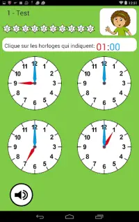 Apprendre à lire l'heure Screen Shot 6