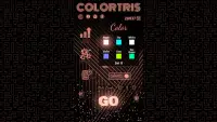 ColorTris - Falling Neon Blocks Classic Brick Game Screen Shot 7