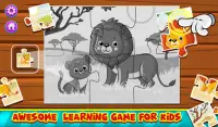 Tierpuzzle - Für Kinder lernen Screen Shot 3
