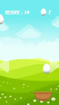 egg catching : games for kids Screen Shot 3