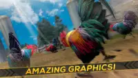 Wild Rooster Run - Frenzy Chicken Farm Race Screen Shot 4