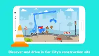 Carl the Super Truck Roadworks: Dig, Drill & Build Screen Shot 0