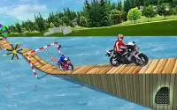 Racing Moto Bike : Impossible Stunt Race 3D Game Screen Shot 6