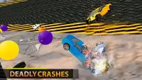 Mobil Jatuh Mendorong Derby Simulator Penghancuran Screen Shot 1