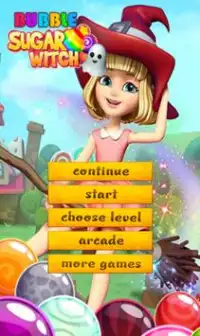 Sugar Witch Bubble Screen Shot 0