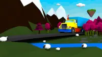3D грузовик вождение для детей Screen Shot 6