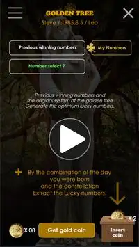 Golden Tree Mega Millions Screen Shot 2
