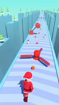 Santa Fun Race: Running Games Screen Shot 2