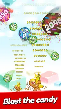 Candy Bounce Blast : Save the Cookie World! Screen Shot 1