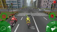 Traffic Moto Bike Attack Race Screen Shot 6
