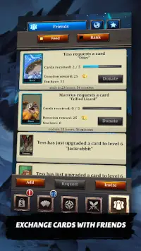 Battle Cards Savage Heroes TCG CCG Decks Screen Shot 2