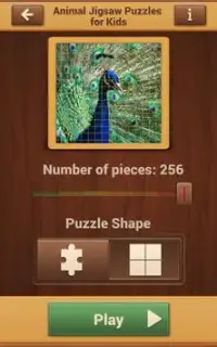 Animal Jigsaw Puzzles for Kids Screen Shot 1