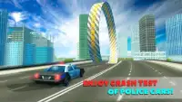 Police Car Crash Test Sim 3D Screen Shot 0