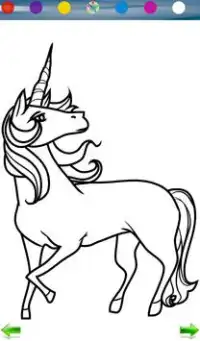 Unicorn Coloring Game Screen Shot 4