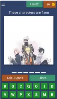 Guess The Anime Quiz Screen Shot 2