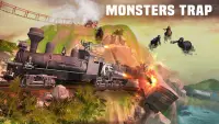 Uphill Sniper 3D: jeu de train de tir de monstre Screen Shot 1