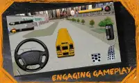 School Bus Parking Simulation Screen Shot 2