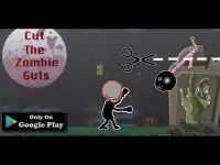 Cut The Zombie Guts Screen Shot 1