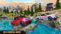 Offroad Pickup Truck Drive 4x4 Simulador de carro Screen Shot 7