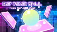Tiles Hop Ball - Neon EDM Rush Screen Shot 7