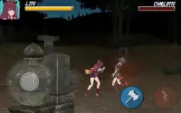 忍とゾンビの剣闘 Screen Shot 1