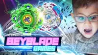 Laser beyblade games fidget spinner toys Screen Shot 0