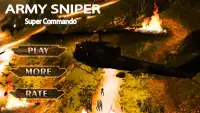 Army Sniper Super Commando War Screen Shot 0