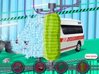 救急車の洗浄車のゲーム Screen Shot 5