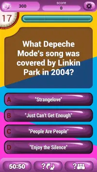 1980s Music Trivia Quiz Screen Shot 1