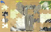 Cartoon animal puzzle Screen Shot 4