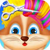 Kitty Hair Beauty Salon - Animal Fun Games