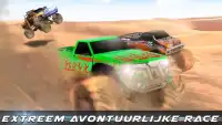 Monster truck offroad woestijn race 3d Screen Shot 0