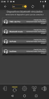 Bluetooth Audio Widget Battery Screen Shot 5