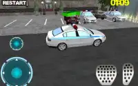 Ultra 3D cop Car parking Screen Shot 1