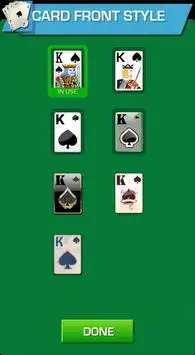 Spider Solitaire Game Theme Screen Shot 2
