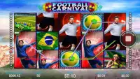 Casino Free Reel Game - FOOTBALL CARNIVAL Screen Shot 1