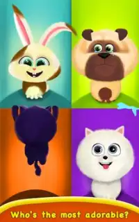 Cute Virtual Pet Shop - Baby Pet Care & Spa Screen Shot 1